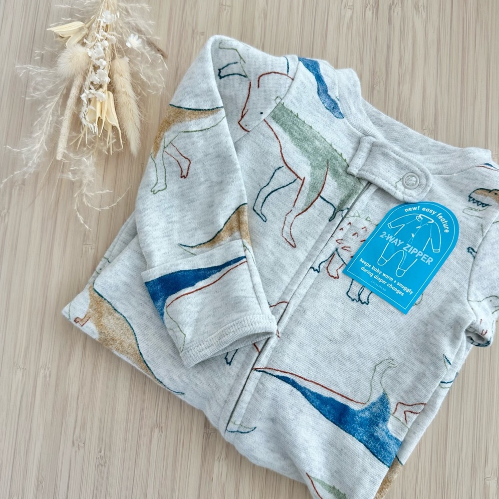 Carter’s Dinosaur Sleeper Pajamas